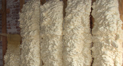 open-cell spray foam for Newport News applications